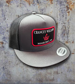 Chancey Williams Red Brand Grey Logo Hat
